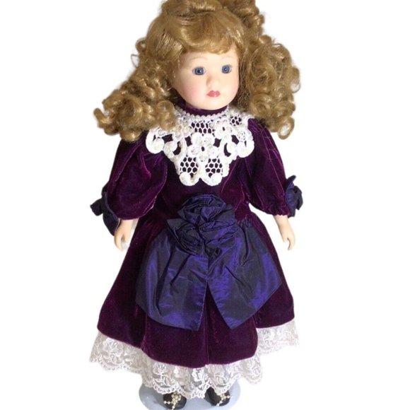 Victorian Collection Limited Edition Melissa Jane Porcelain Doll 1996 - Picture 1 of 7